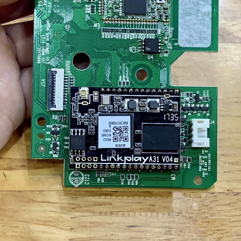[SIÊU PHẨM] Mạch tháo máy 2x15uw Linkplay ,nghe nhạc Wifi , Bluetooth, chip mỹ Tpa3130