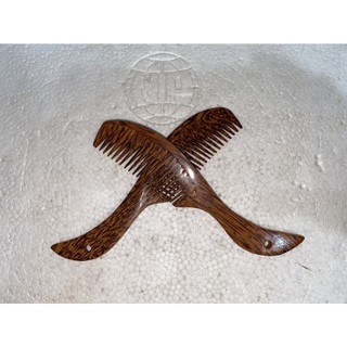 LƯỢC CHẢI TÓC GỖ DỪA - DÀI 16.5CM
