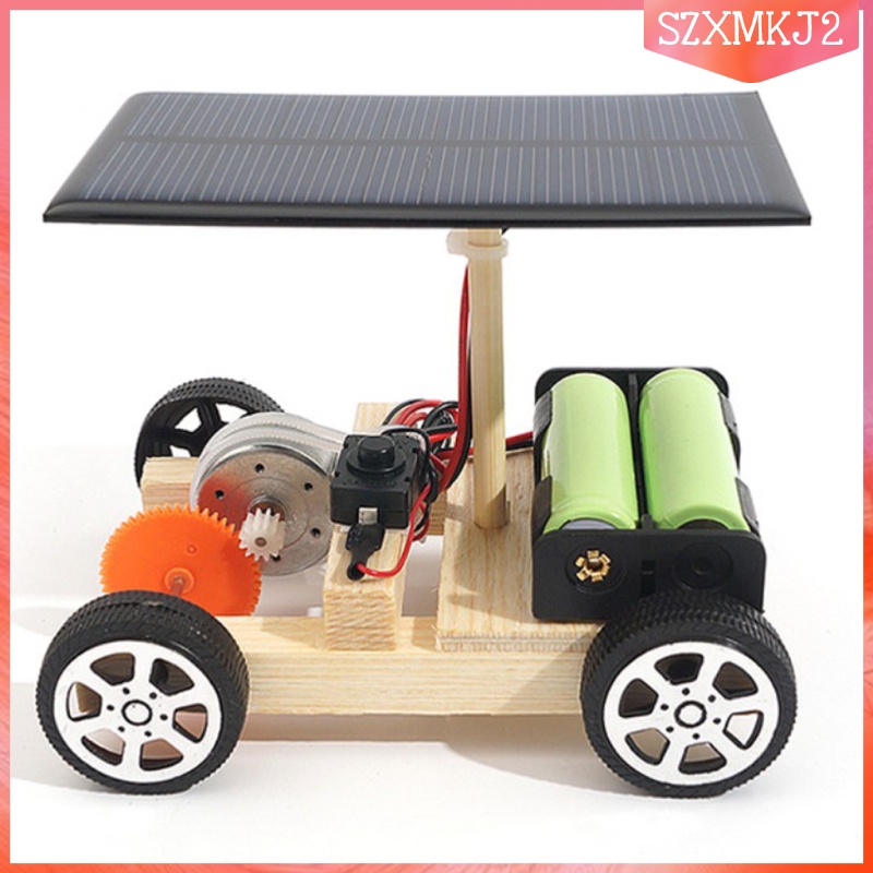 Mô Hình Xe Hơi Sử Dụng Năng Lượng Mặt Trời DIY szxmkj2 Có Thể Sạc Lại