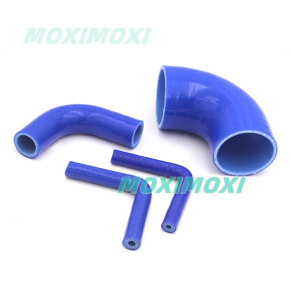 Đầu Nối Ống Nước 4 Chấu 6 / 8 / 10 / 12 / 14 / 16 / 20 / 22mm Bằng Silicone Samco 90 / 45 Độ