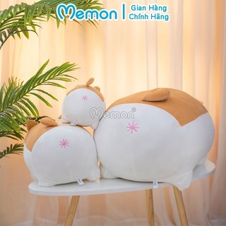 Gấu Bông Corgi Tròn Cao Cấp Memon