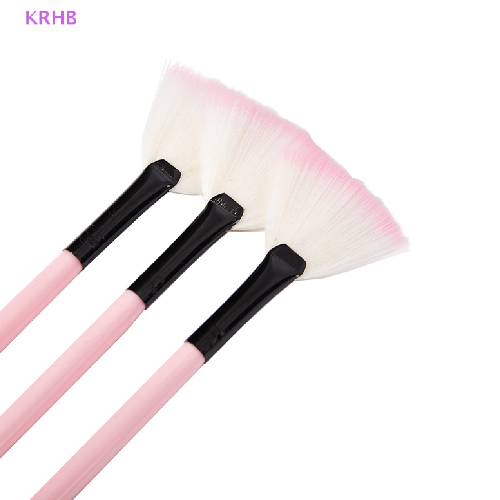 Set 3 Cọ Trang Điểm Mặt Nạ KRHB Tiện Lợi Mới