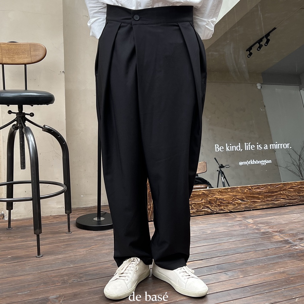 Quần Vải Ống Rộng - SLIDE Wide Leg Pants - De Basé | BigBuy360 - bigbuy360.vn