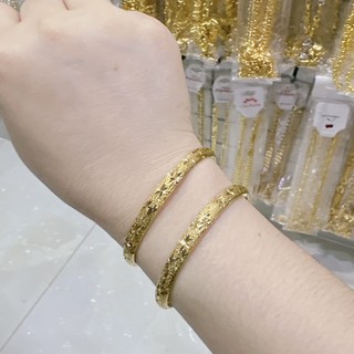 Vòng cặp cao cấp dát vàng 18