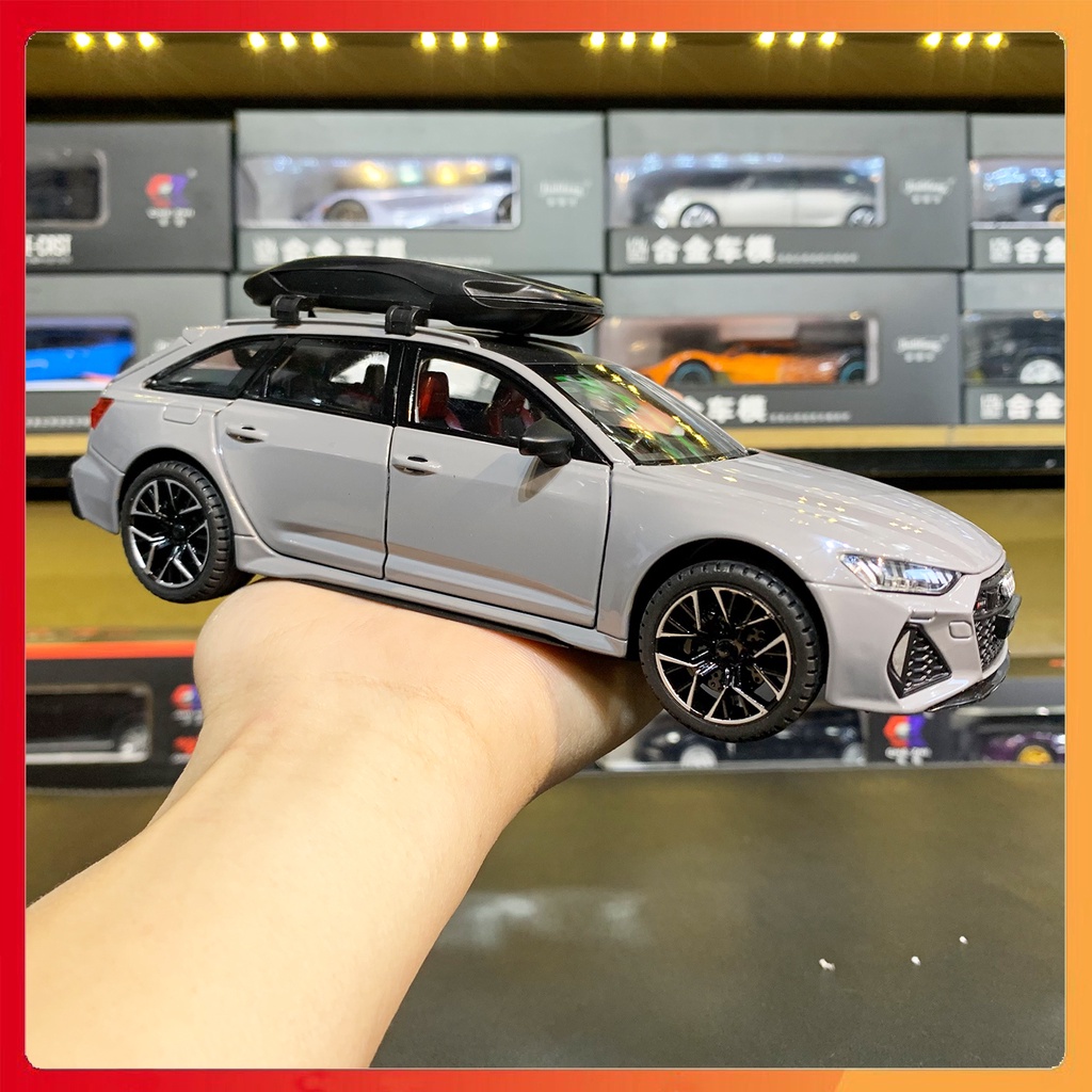Mô hình xe Audi RS6 tỉ lệ 1:24 Jinlifang