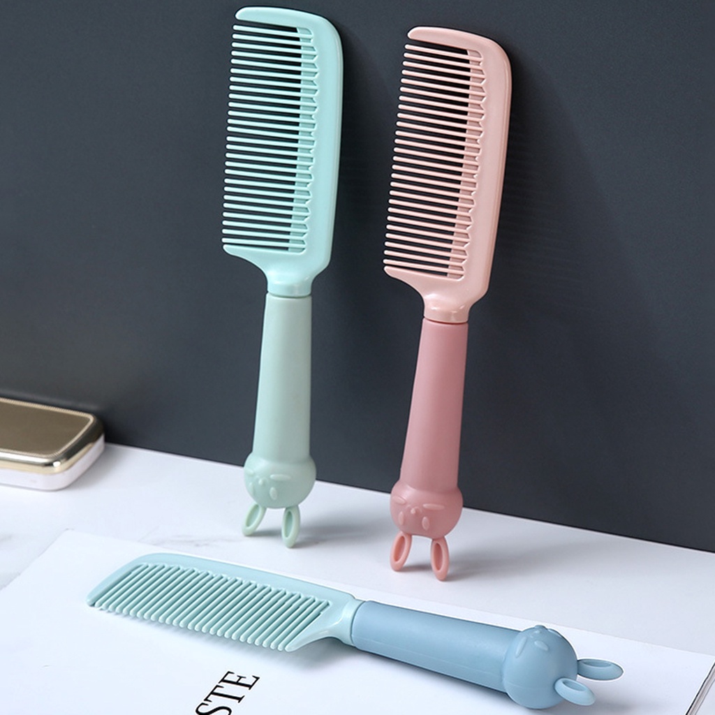 Lược Chải Tóc Chống Rối Chống Tĩnh Điện Thiết Kế Hình Thỏ Dễ Thương