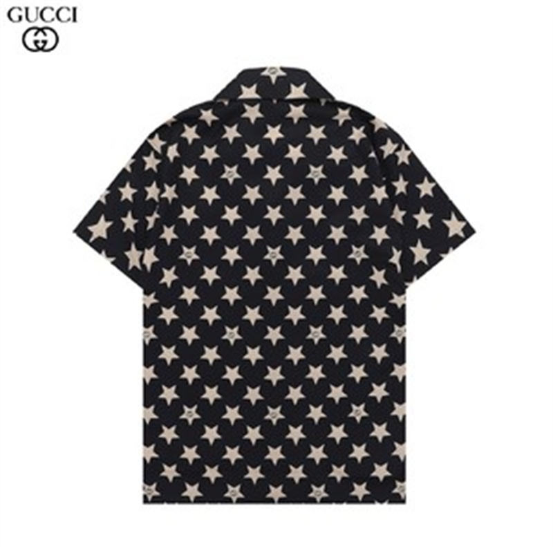 Áo Sơ Mi Tay Ngắn In Hình Ngôi Sao Cổ Điển Thời Trang Cho Cặp Đôi
