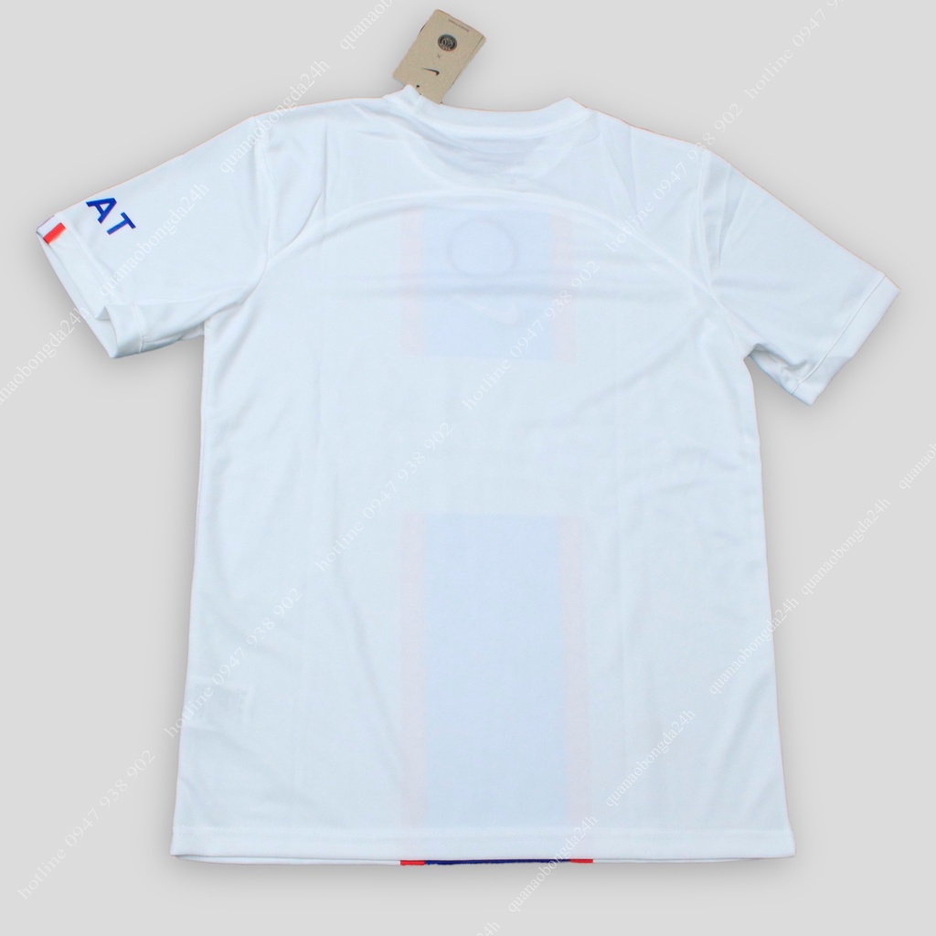 Bộ Quần Áo Đá Banh CLB PSG màu trắng hàng cao cấp 2022/23