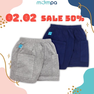 Quần đùi cho bé Mompa set 2 chiếc 3 tháng