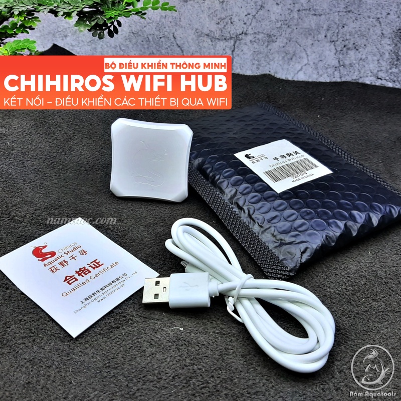 Chihiros Wifi Hub || Bộ Kết Nối - Điều Khiển Các Thiết Bị Chihiros Qua Wifi - Xoá Bỏ Khoảng Cách Bluetooth