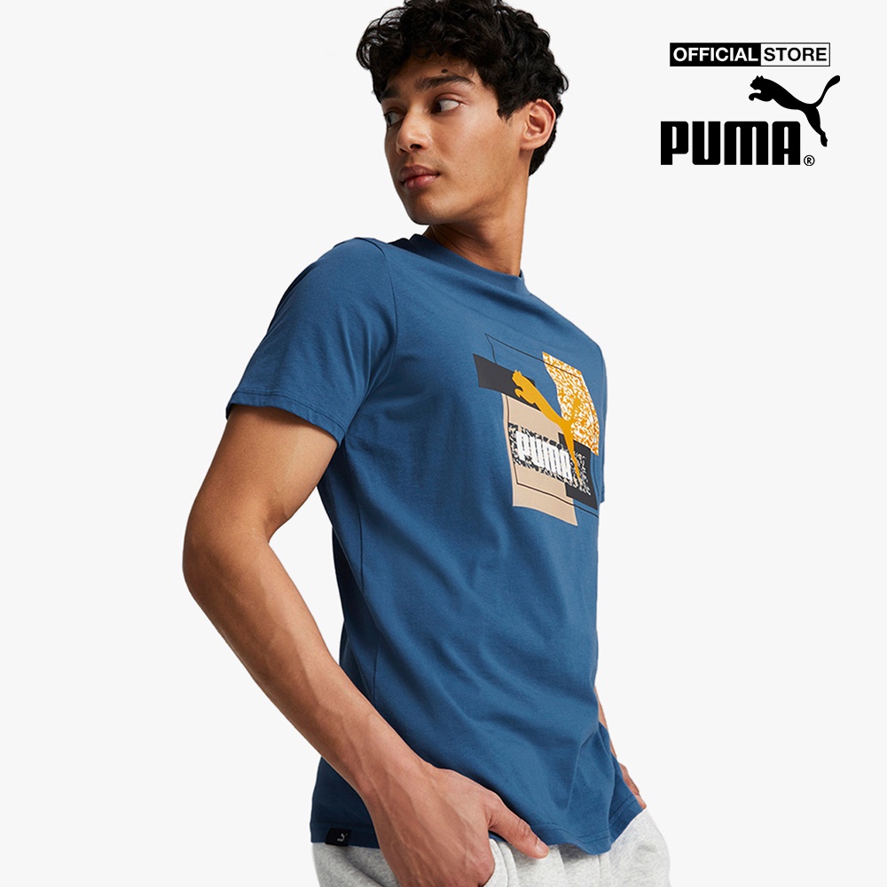 PUMA - Áo thun nam tay ngắn Brand Love 535625-17