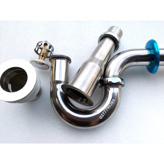 bộ xả lavabo inox(xả nhấn)