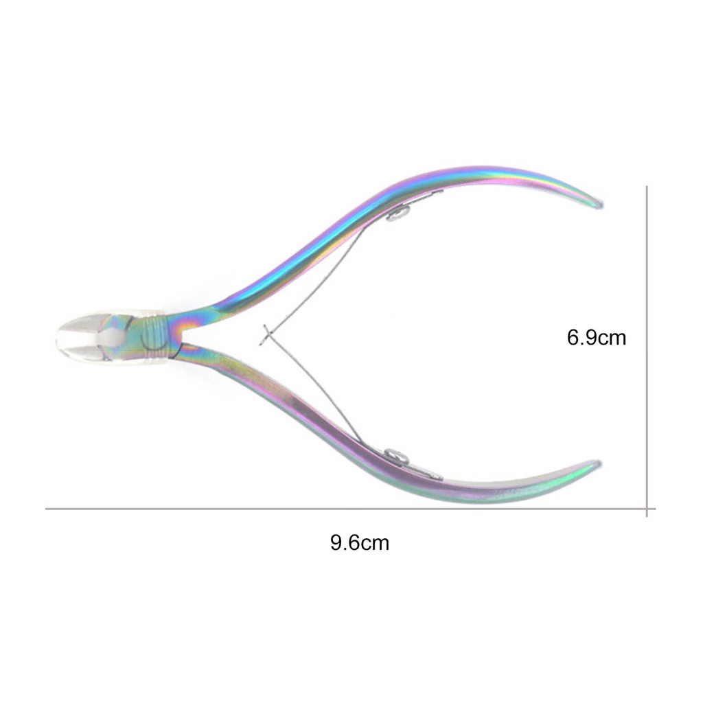 Kềm Cắt Tỉa Da Chết Móng Tay Bằng Thép Không Gỉ Độ Chính Xác Cao Dành Cho Người Lớn