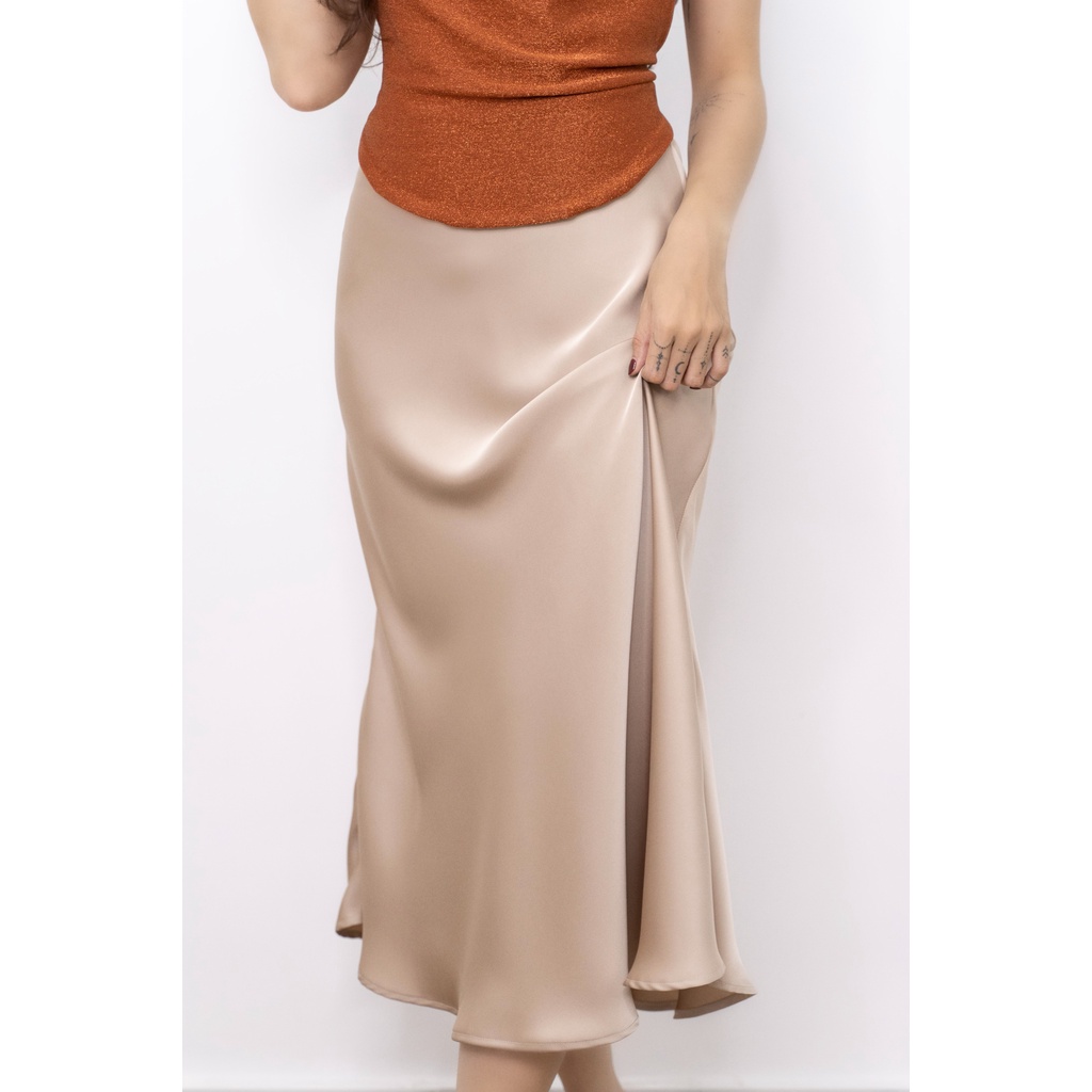 Chân váy lụa SLEEP SILK SKIRT