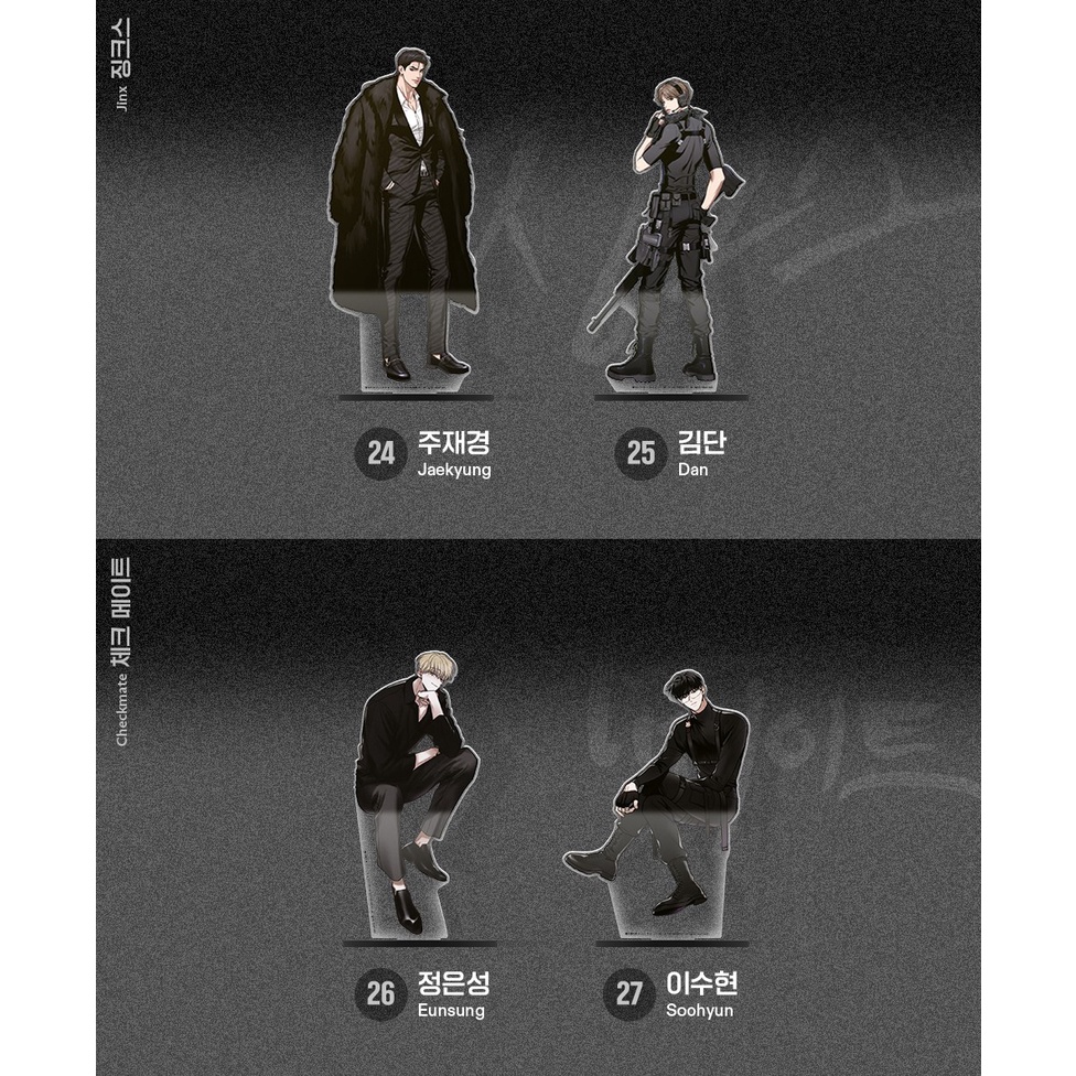 ['Giá Đỡ Acrylic Hình Thỏ Hoang Dã Đen