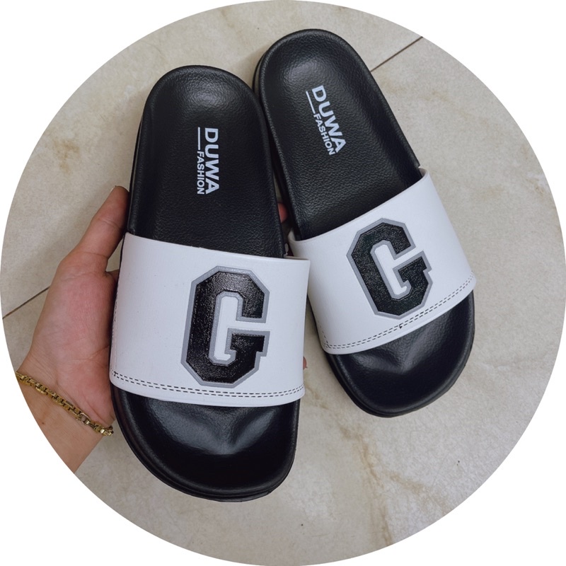 DÉP QUAI NGANG NAM NỮ DUWA CHỮ G SIÊU BỀN CHỐNG TRƠN TRƯỢT