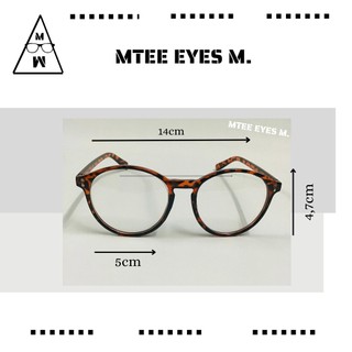 Gọng kính mắt Hàn Quốc dáng tròn siêu kute