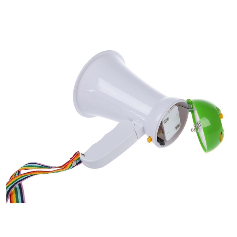 Loa Megaphone Mạnh Mẽ Có Còi Và Nút Điều Chỉnh Âm Lượng