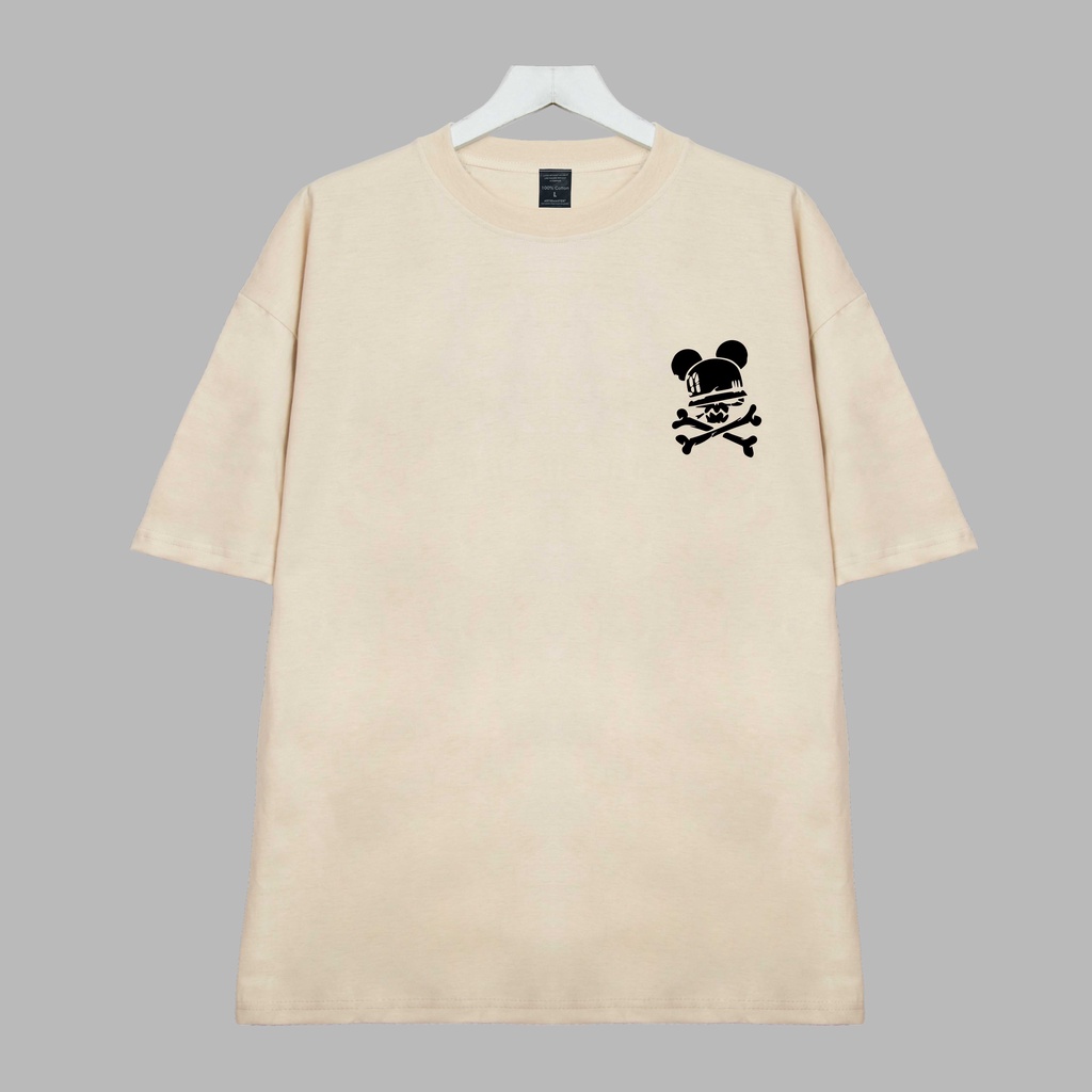 Áo thun BAD ĐẦU LÂU Dogo Store , Áo thun unisex nam nữ form rộng oversize chất liệu 100% Cotton