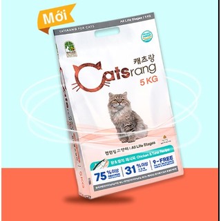 Thức Ăn Hạt Cho Mèo Catsrang Bao 5kg