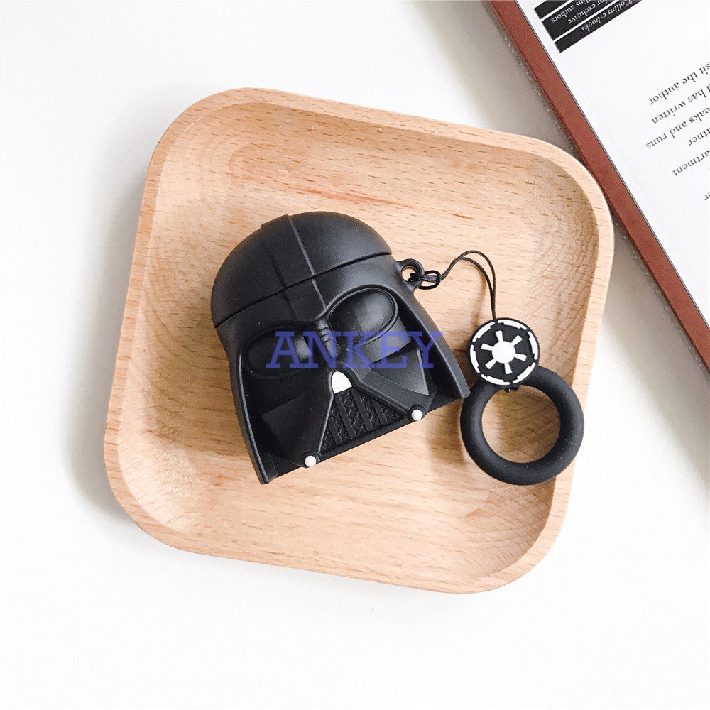 SoundPEATS Air 3 / Air 3 Deluxe /  Air3 Pro Vỏ Bảo Vệ Hộp Sạc Tai Nghe Bằng Silicon Họa Tiết Star Wars Chống Sốc / Thấm Nước Kèm Móc Treo Cho