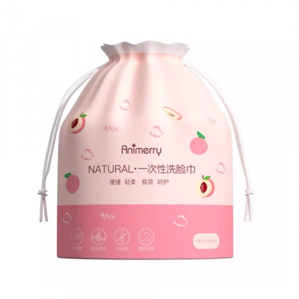 Khăn Tẩy Trang Cotton Đa Năng An Toàn Cho Da ANIMERRY