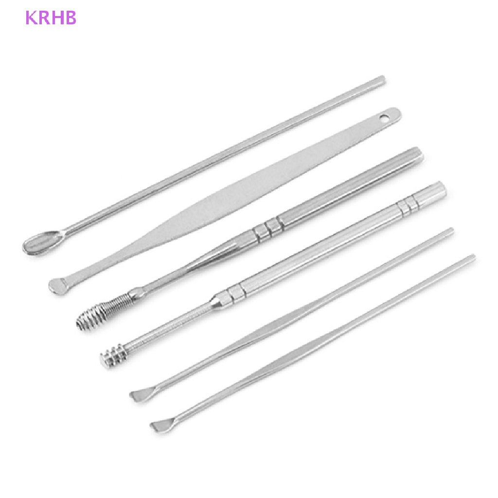 Set 6 Dụng Cụ Lấy Ráy Tai Chuyên Dụng Mới