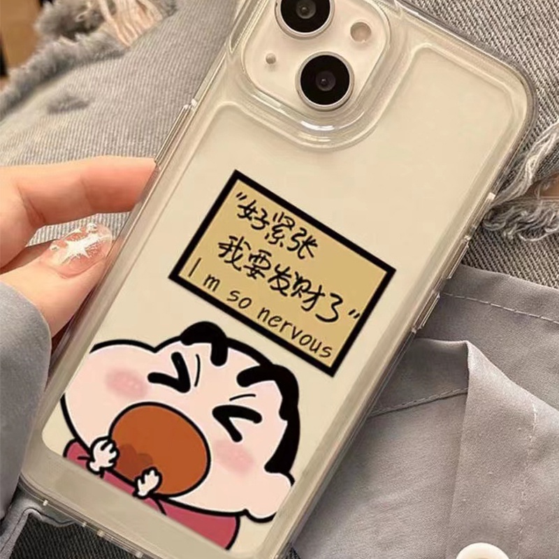 Ốp Điện Thoại Silicon TPU Mềm Trong Suốt Chống Sốc In Hình Cậu Bé Dễ Thương Cho IPhone 14 13 12 11 Pro XS Max X XR 7 8 6S Plus