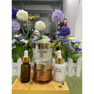 Combo dưỡng phục hồi ngày đêm sau tái tạo