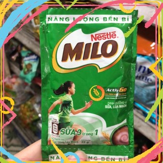 Lẻ 1 gói thức uống lúa mạch milo 22g