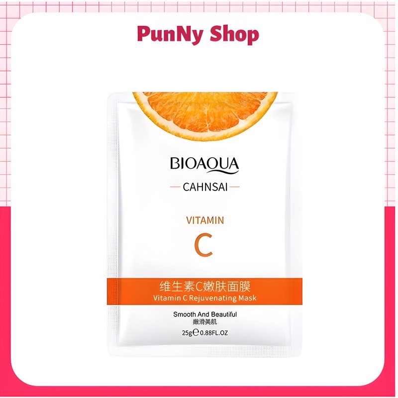 Mặt nạ giấy vitamin c