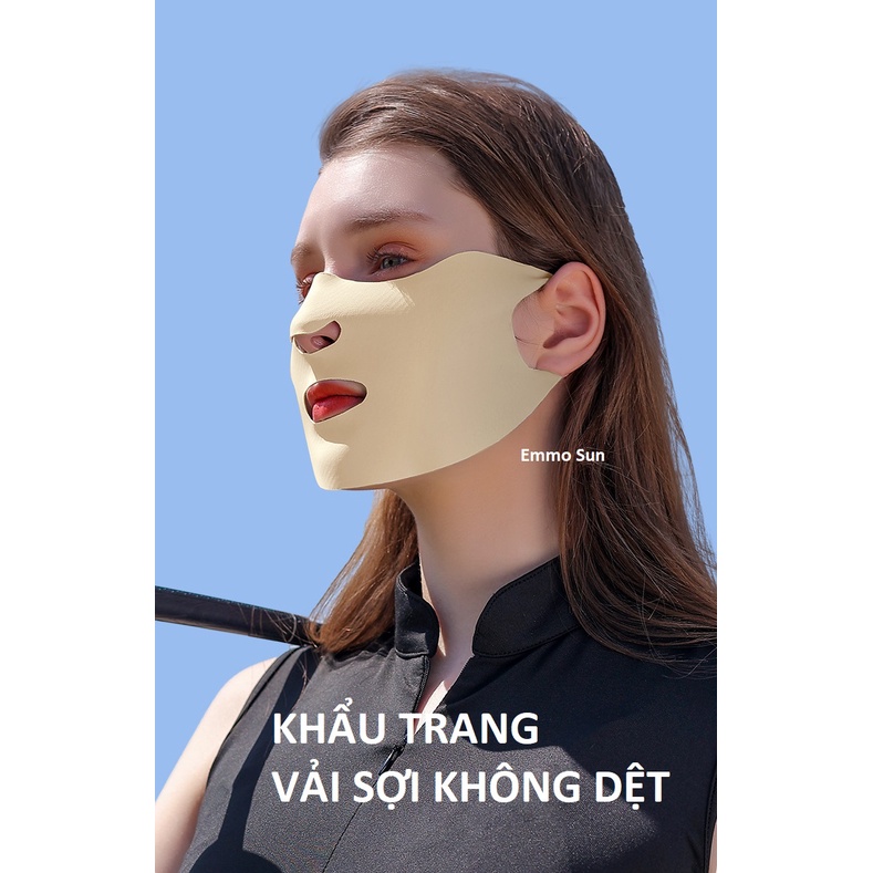 Khẩu trang vải sợi không dệt, chống nắng chuyên cho các hoạt động ngoài trời, chơi Golf