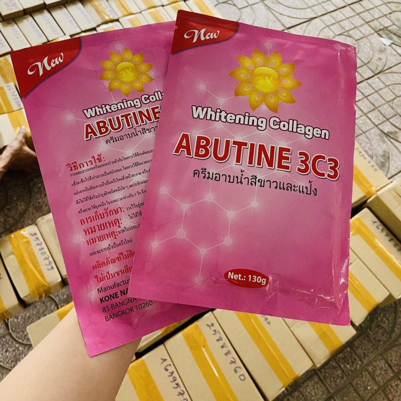 Tắm Trắng Abutin 3c3 Thái Lan (Hồng )