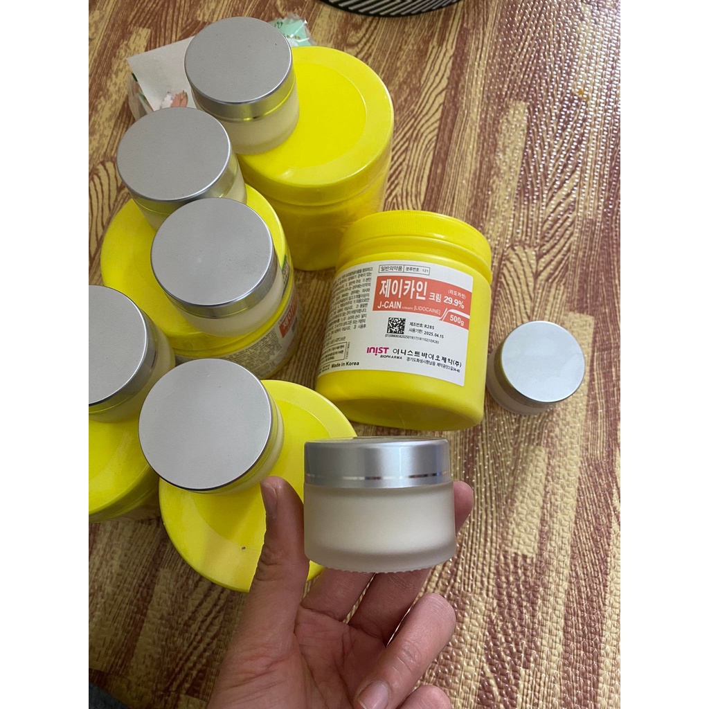 Hũ chiết 30gr kem ủ J-CAN dùng cá nhân, spa