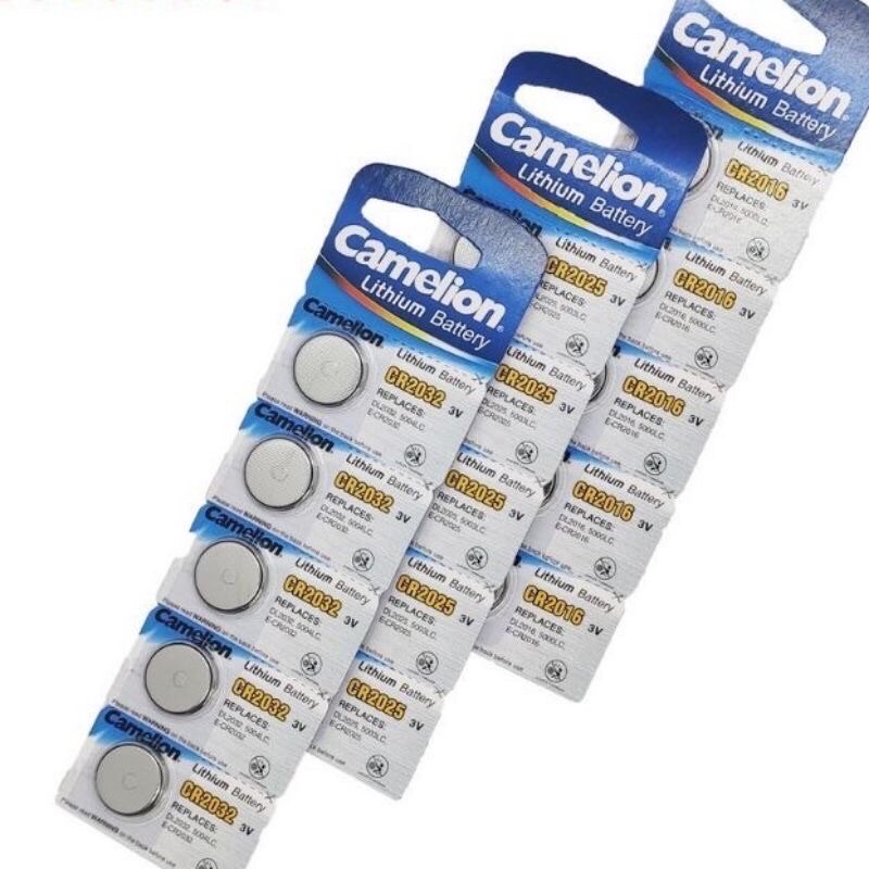 Pin 3V Lithium Camelion CR2016 - CR2025 - CR2032 chính hãng