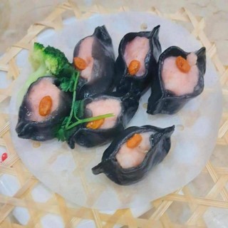 HÁ CẢO THAN TRE TÔM THỊT.