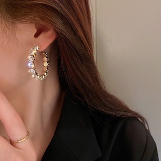 Hoa Tai Đính Đá Thời Trang Dành Cho Nữ