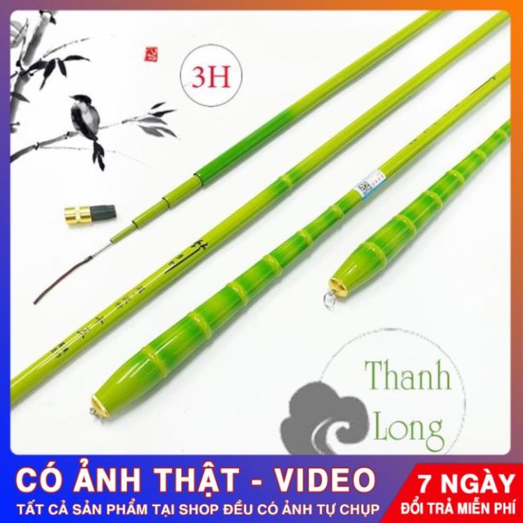 *  Cần câu tay Thanh long 3H câu đơn cá rô, diếc, chép CĐ-6  *