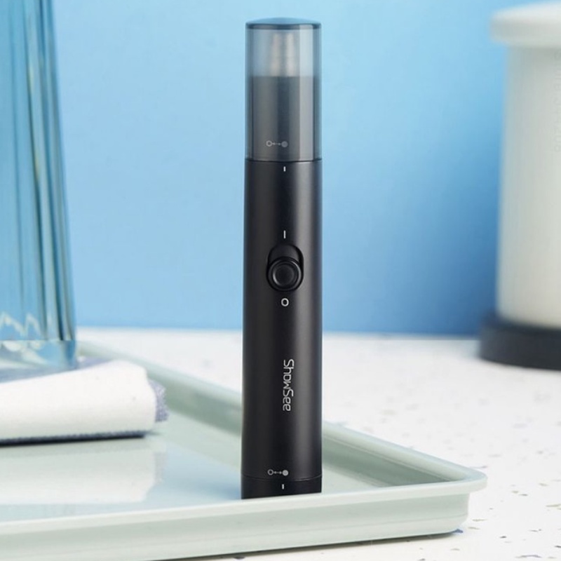 Máy Cắt Lông Mũi Xiaomi Showsee C1 -  Máy Tỉa Lông Mũi Chạy Bằng Pin AA, Chất Liệu Chống Gỉ, Đầu Máy Xoay 360 Độ,An Toàn