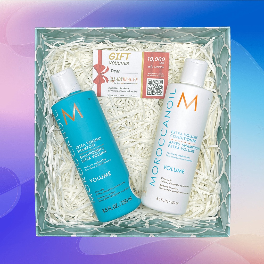 Dầu gội xả tăng phồng Moroccanoil Volume  250ml - Chính Hãng | Ladydeal.vn