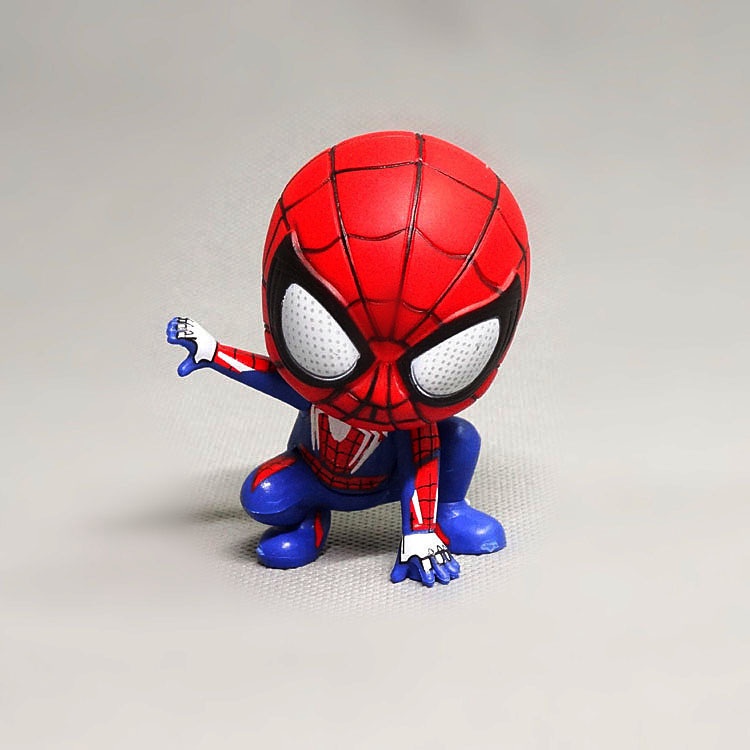 Mô Hình Người Nhện Marvel 8Cm Bằng Pvc Dễ Thương Làm Quà Tặng Sinh Nhật Cho Bé