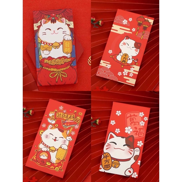 Bao Lì Xì Tết Quý Mão 2023 họa tiết Thỏ 5D Đẹp Độc Lạ