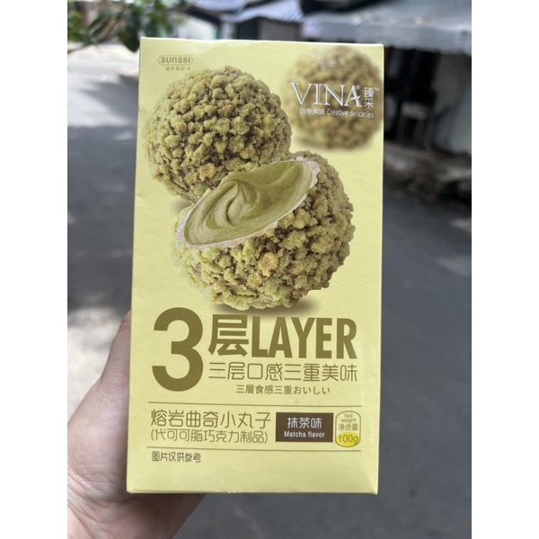 Bánh 𝐒𝐨𝐜𝐨𝐥𝐚 𝐧𝐡𝐚̂𝐧 𝐜𝐡𝐚̉𝐲 𝟑 𝐥𝐨̛́𝐩 giòn tan ngon