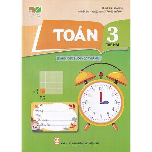 Sách - Toán 3 tập 2 (Dành cho buổi học thứ hai) - Kết nối tri thức với cuộc sống