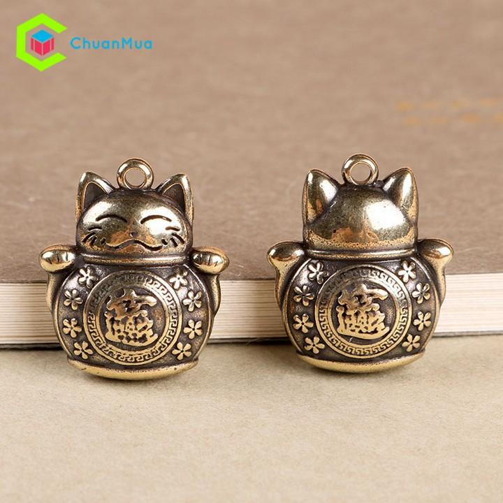 Móc Khoá Cute Mèo Thần Tài 2023 Keychain Cat