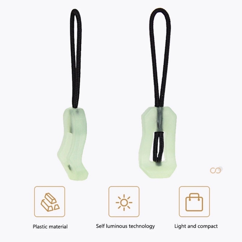 Dây Khóa Kéo Dạ Quang Thay Thế Nhỏ Gọn Tiện Dụng Cho May Vá / Ba Lô / Lều