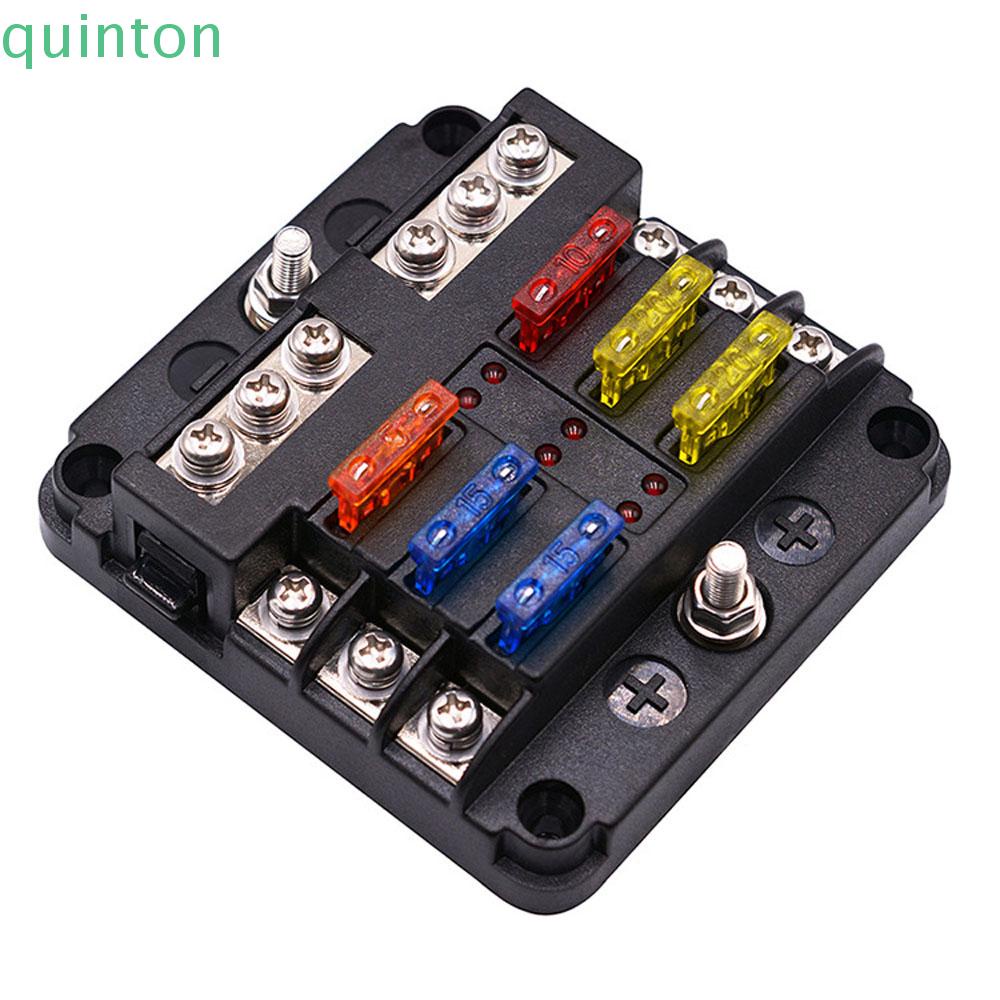 Giá Đỡ Cầu Chì 6 Chiều 12-24v Thay Thế Chất Lượng Cao Cho Xe Hơi / Tàu Thuyền