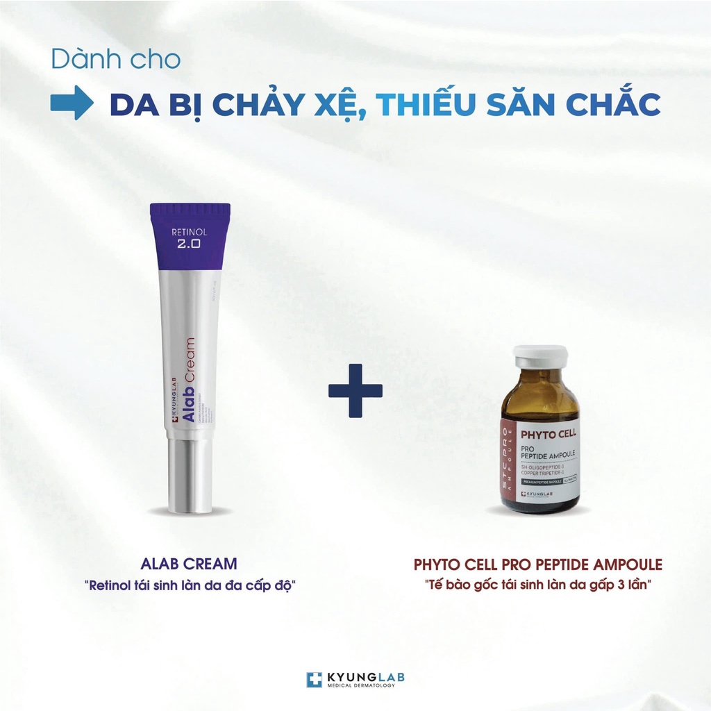 Kem Retinol KyungLab Alab Cream 30ml, Trẻ Hóa, Dưỡng Trắng Da, Phục Hồi Làn Da Rám Nắng - Gazumi Beauty