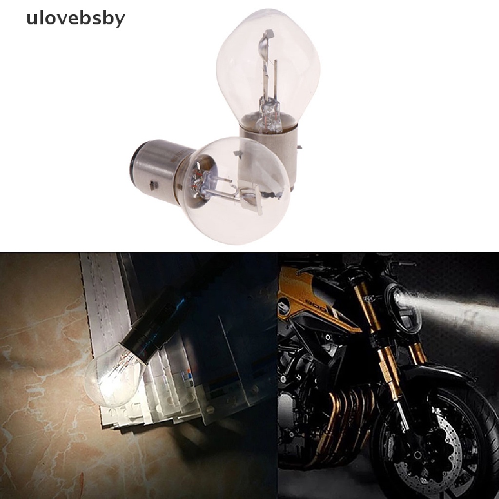 Set 2 Đèn Pha ATV 12V 35W B35 BA20D Dành Cho Xe Scooter