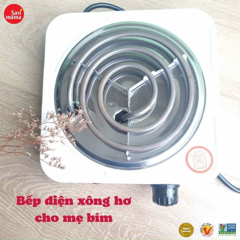 Bếp điện hơ lá trầu